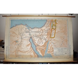 The Exodus from Egypt: Thirteenth Century B.C. (Large Pull Down Map)